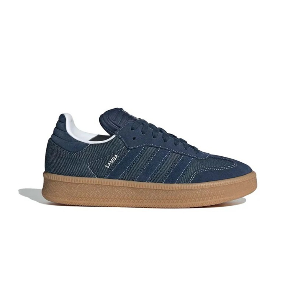 7M‎ / 8W - [NEW] Men's adidas Samba XLG Shoes 'Blue' JQ7441